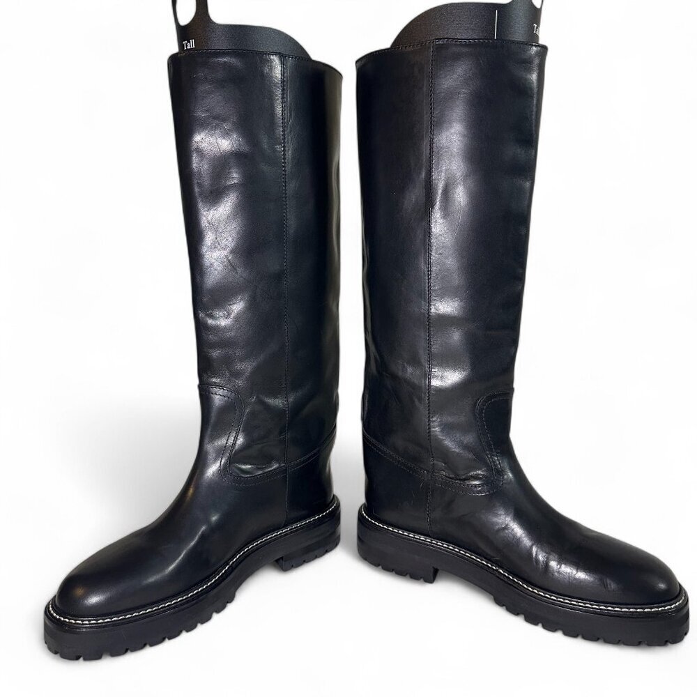 Jimmy Choo Black Leather Boots